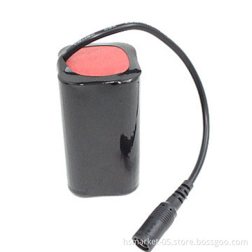 4 x 18,650 battery pack for bicycle lightNew
